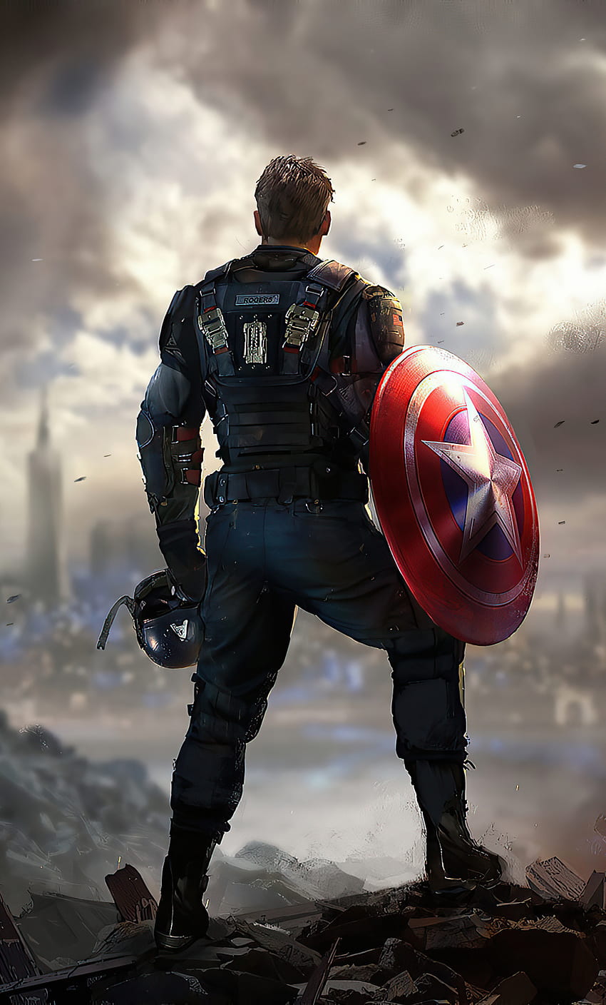 capitaine amérique, les vengeurs de marvel, premier vengeur, iphone 6 plus, , arrière-plan, 25946, Captain America The First Avengers Fond d'écran de téléphone HD
