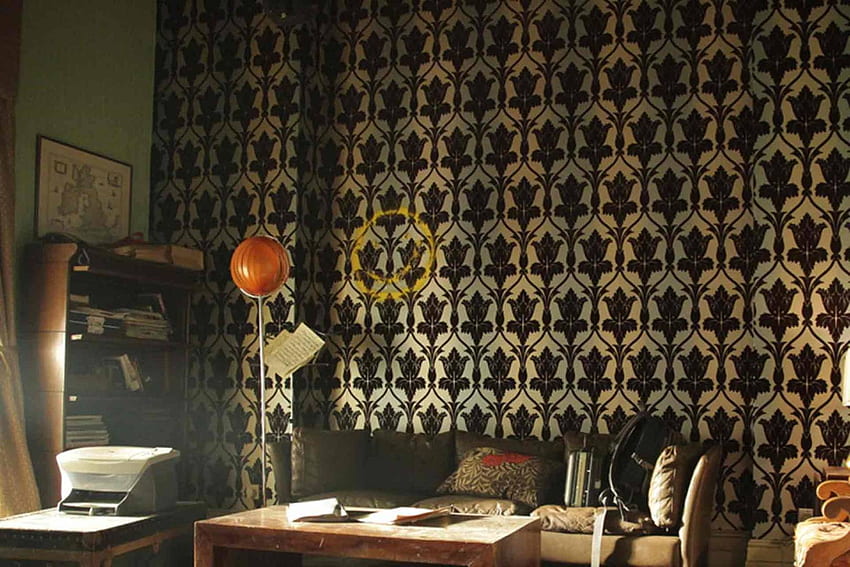 Sherlock Holmes - Serie de televisión de Sherlock Baker Street Flat. Casa y jardín, 221B Baker Street fondo de pantalla