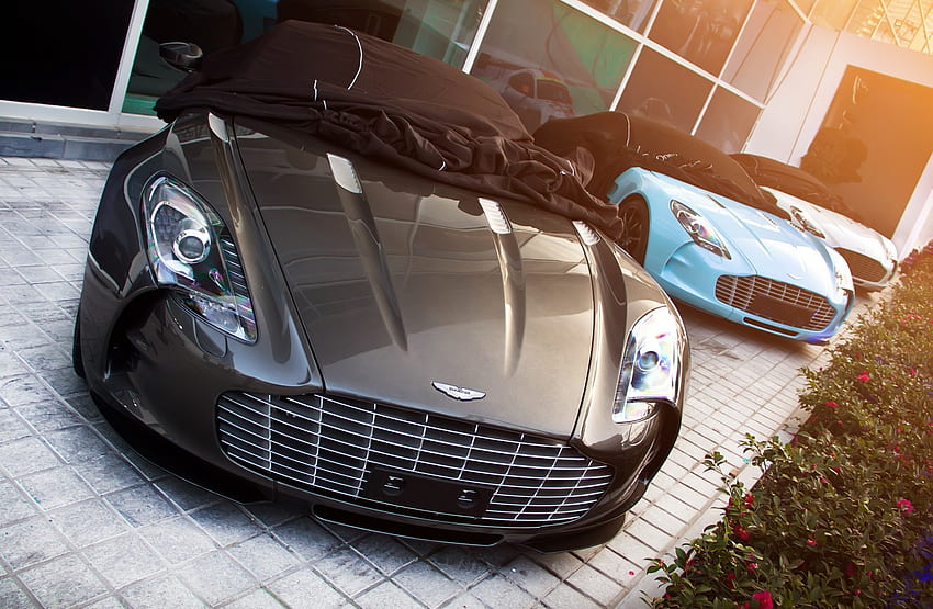 Aston Martin, Voitures, Vue D'en Haut, Shine, Lumière, Supercar, One-77 Fond d'écran HD