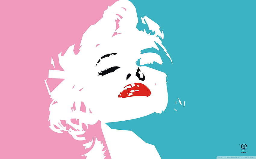 Caixa Marilyn Monroe. Arte pop, arte pop de Marilyn monroe, fundo de arte pop papel de parede HD