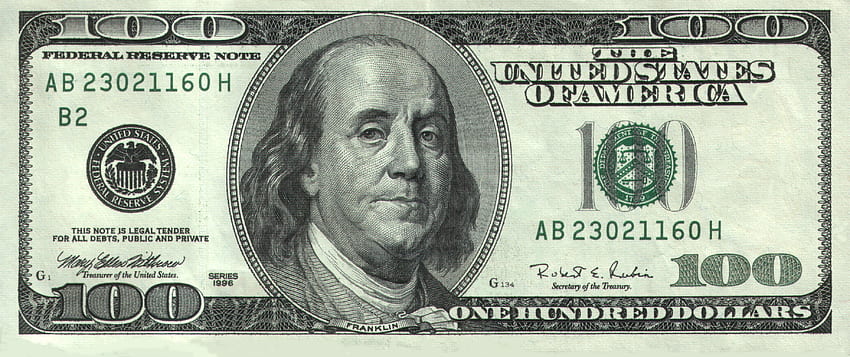 dólar estadounidense, un dólar fondo de pantalla
