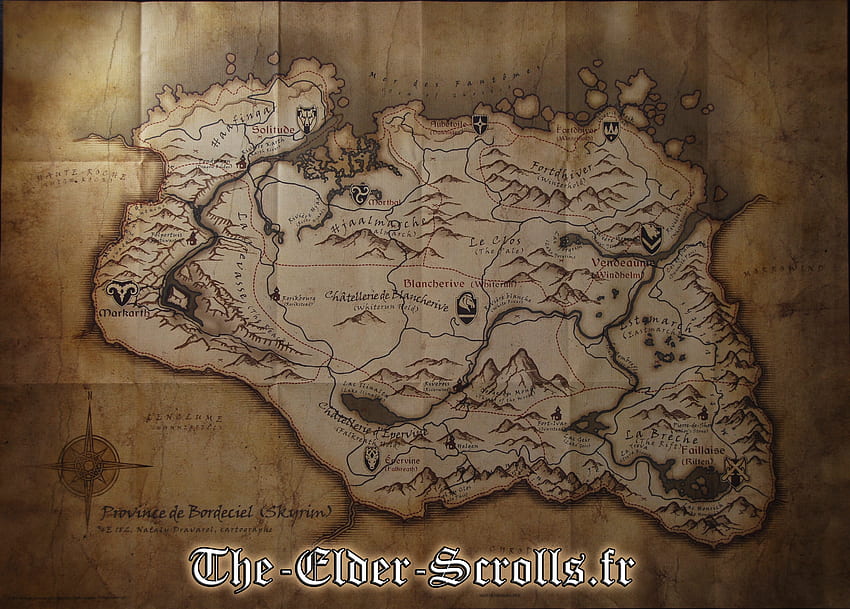 Skyrim Map [] for your , Mobile & Tablet. Explore Skyrim Map . Skyrim , Skyrim for Computer, Skyrim HD wallpaper