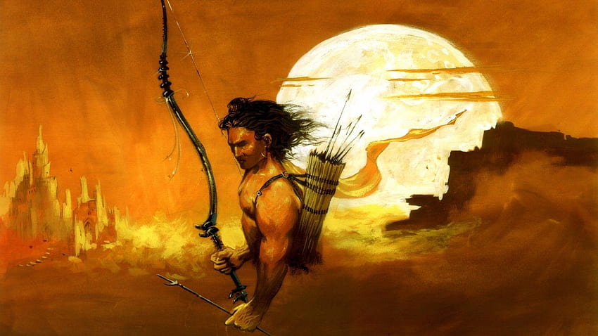 Lord Rama Bow And Arrow, God Rama HD wallpaper