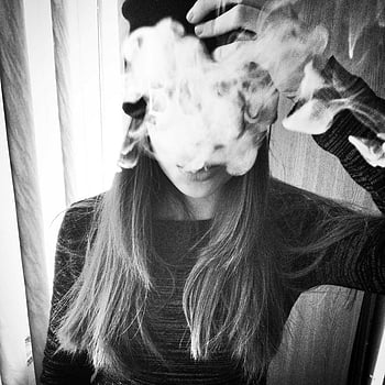 blowing smoke tumblr