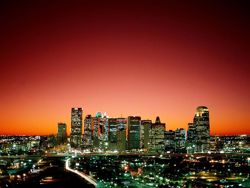 Dallas and Background, Downtown Dallas HD wallpaper