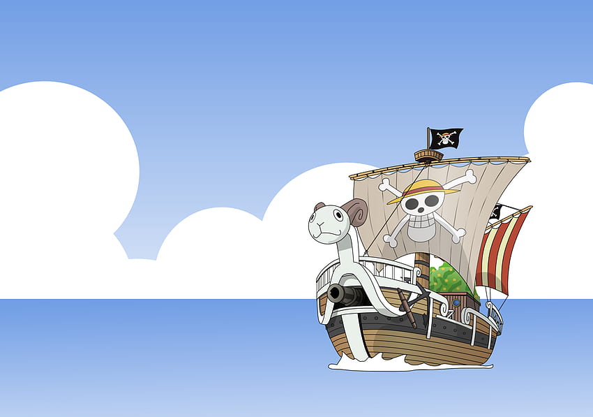 Going Merry on, One Piece Thousand Sunny papel de parede HD