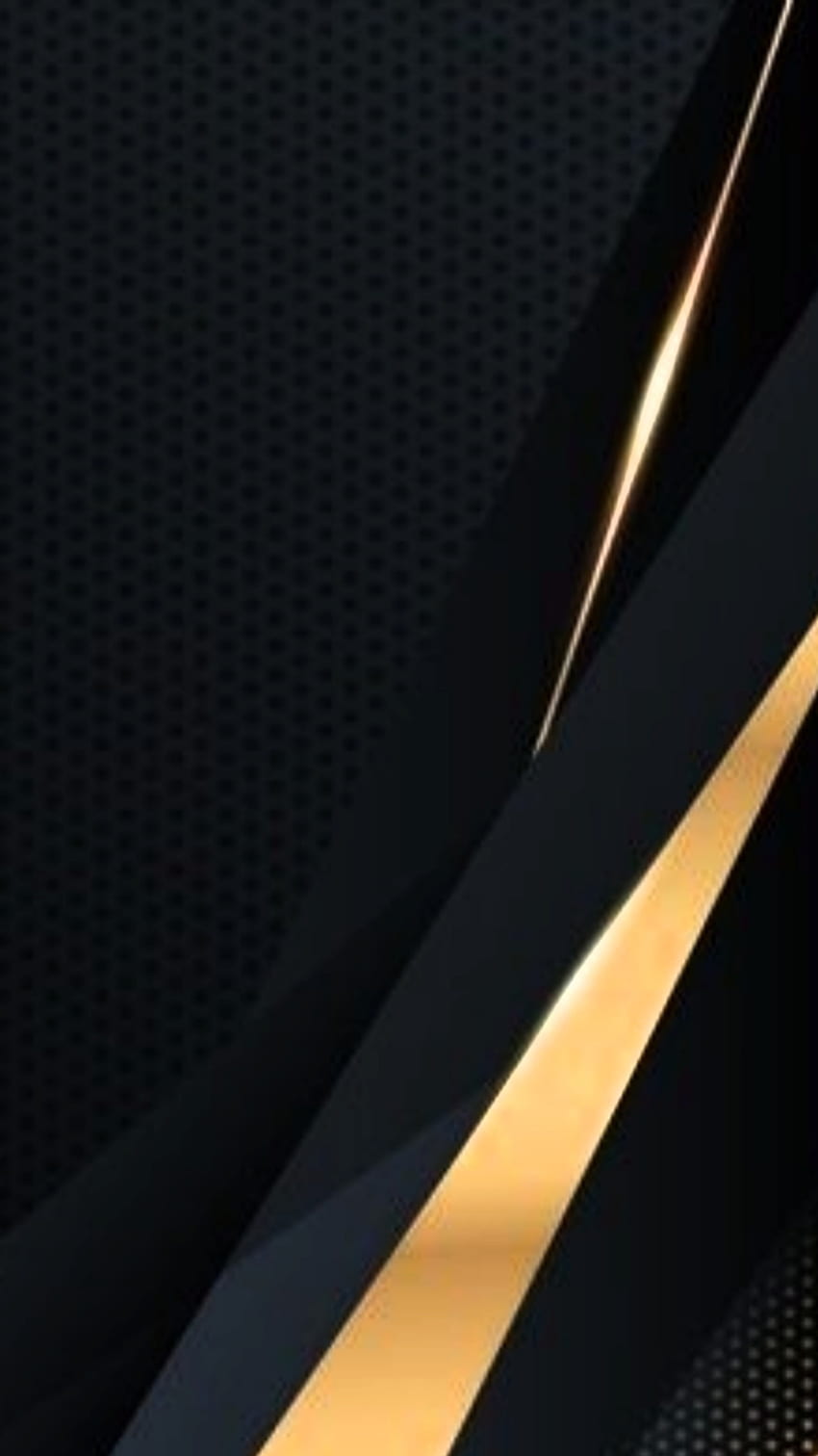 hitam kuning amoled 3d, digital, material, modern, tekstur, Desain, lapisan, pola, abstrak, garis, warna wallpaper ponsel HD