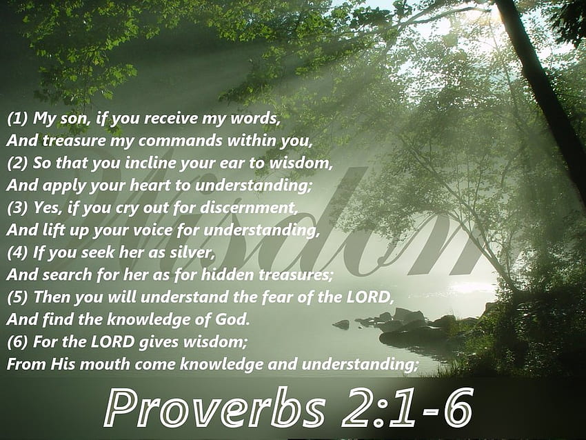 Wisdom, scripture, god, bible verse HD wallpaper