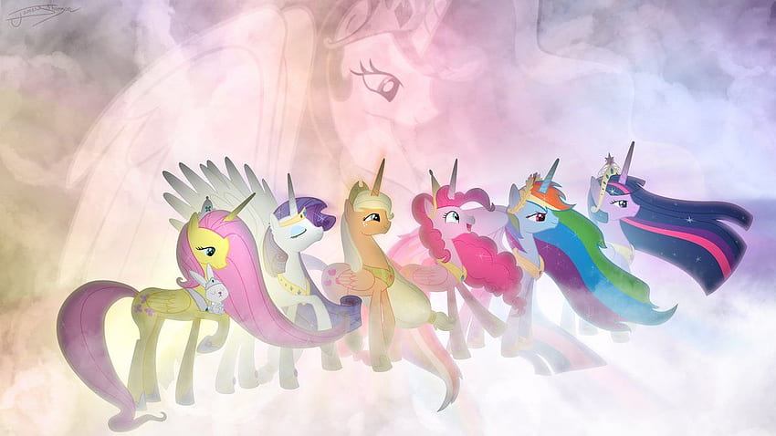 Erstaunlich – My Little Pony Mähne 6 Alicorns – & Hintergrund HD ...