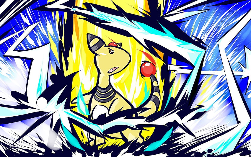 Pokémon: 10 Amazing Pieces Of Ampharos Fan Art Fans Will Love, Shiny Ampharos HD wallpaper