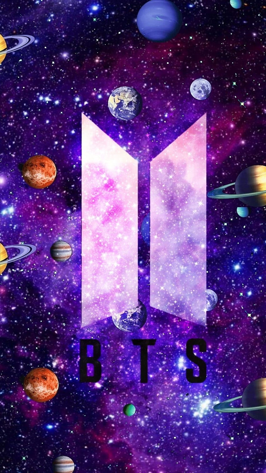 Bts Symbol, Purple Abstract HD phone wallpaper | Pxfuel