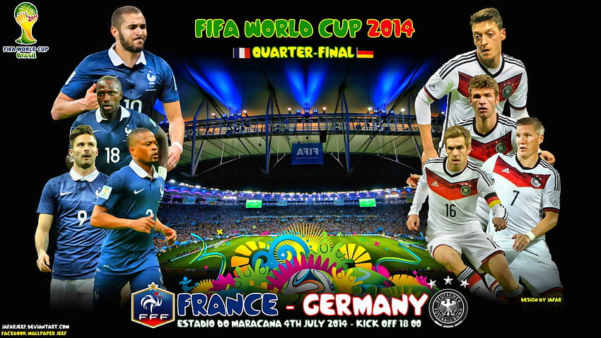 フランス - ドイツ準々決勝ワールド カップ 2014、フランス、ワールド カップ、カリム ベンゼマ、フィリップ ・ ラーム、ワールド カップ ブラジル 2014、FIFA ワールド カップ、メスト オジル、アディダス、ドイツ ワールド カップ、オジル、ベンゼマ、サッカー、ワールド カップ 2014、トーマス ミュラー、ワールドカップ 2014 高画質の壁紙