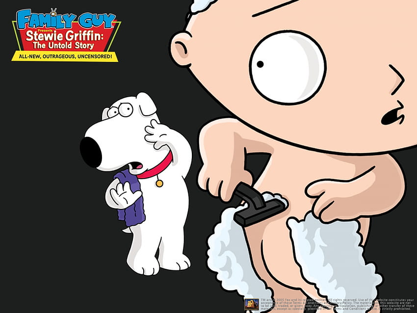 Stewie, tv, cartoon, funny, shaving HD wallpaper