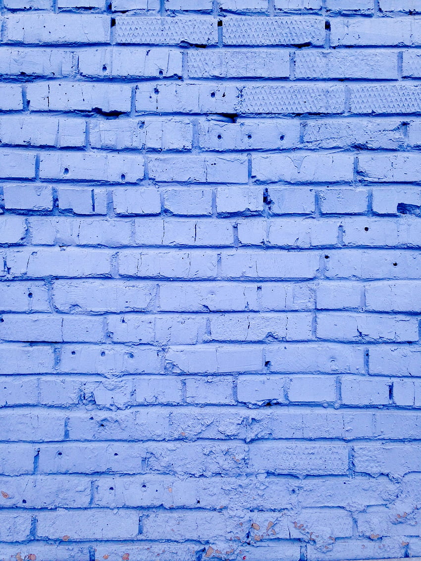 Lilac, Texture, Textures, Wall, Bricks, Painted, Colored HD phone wallpaper