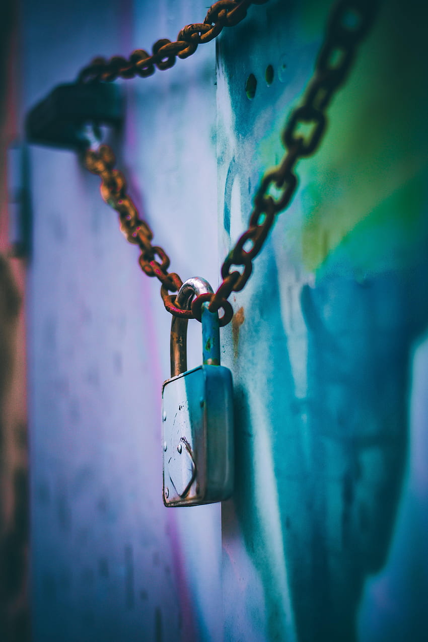 Lock, , , Closed, Chain, Iron HD phone wallpaper