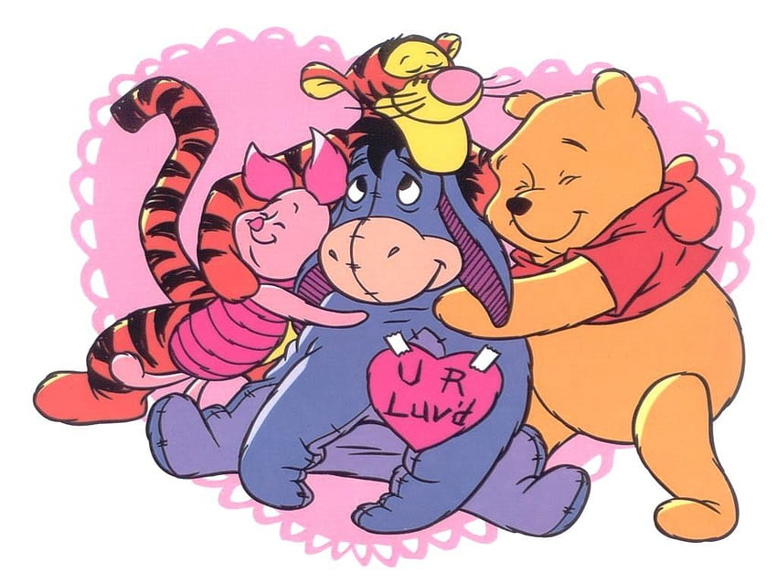 Disney Winnie The Pooh Kanga And Roo For Tablet, Chibi HD wallpaper