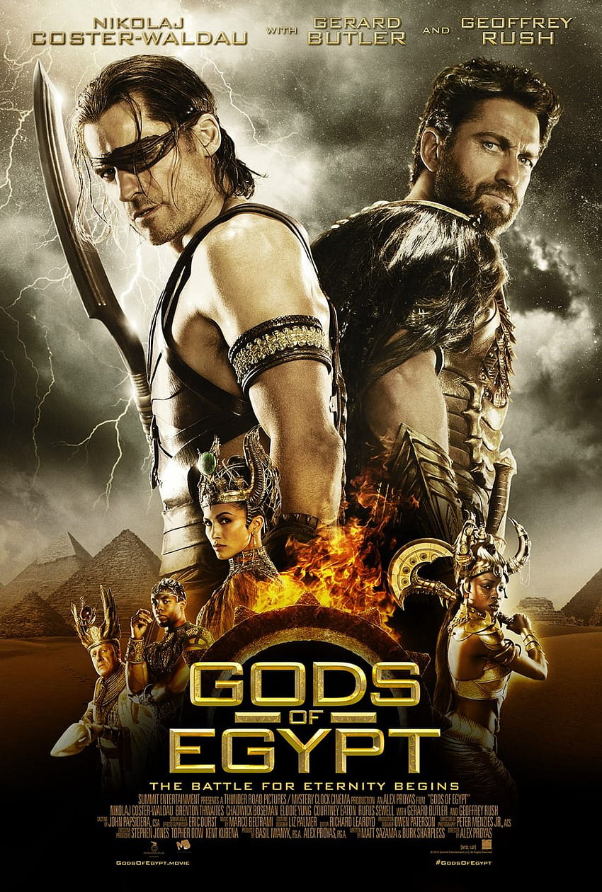 Afiches, Película Dioses de Egipto fondo de pantalla del teléfono