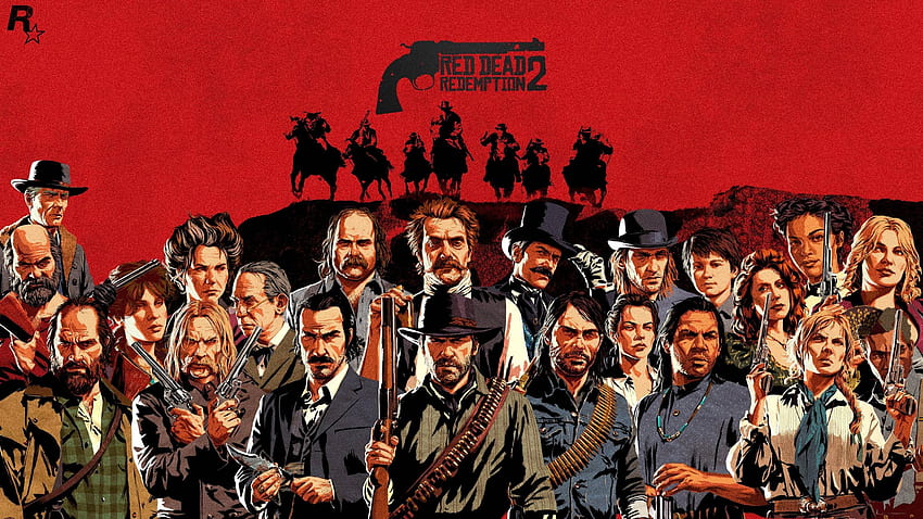 Red Dead Redemption 2 ゲームの解像度、ゲーム、および背景 高画質の壁紙