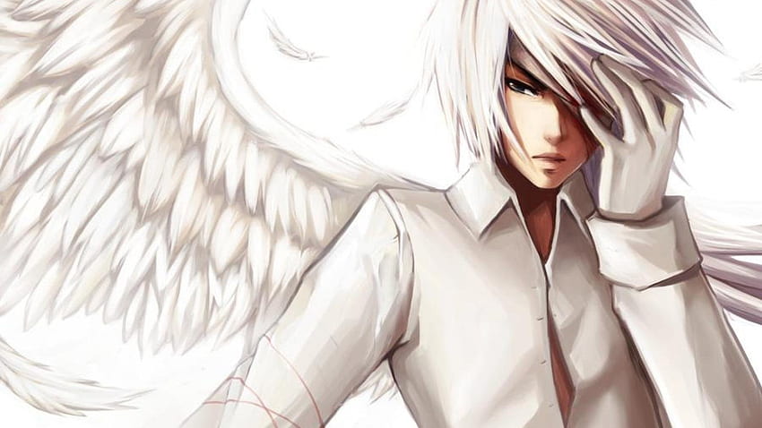 anime vampire boy with wings drawings