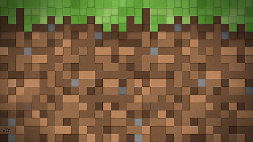 Minecraft, gry wideo / i mobilne tło, Minecraft Grass Tapeta HD