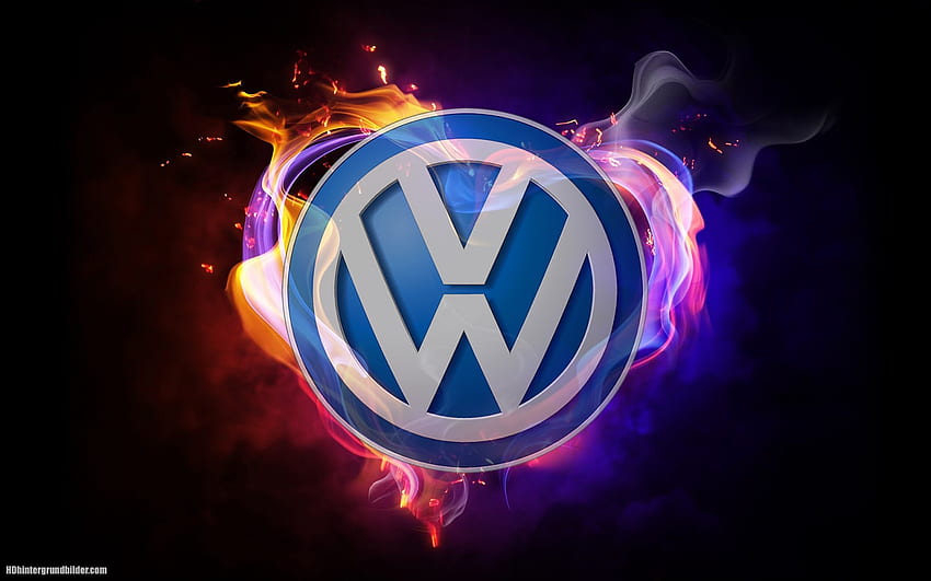Collections de logos Volkswagen, logo VW Fond d'écran HD