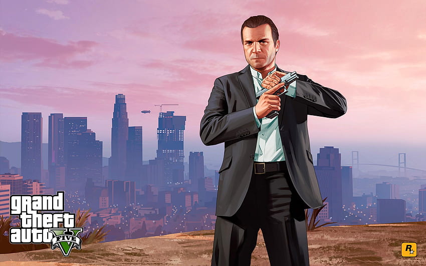 GTA 5 Story Mode Artworks & . Grand Theft Auto V, GTA 5 City HD wallpaper