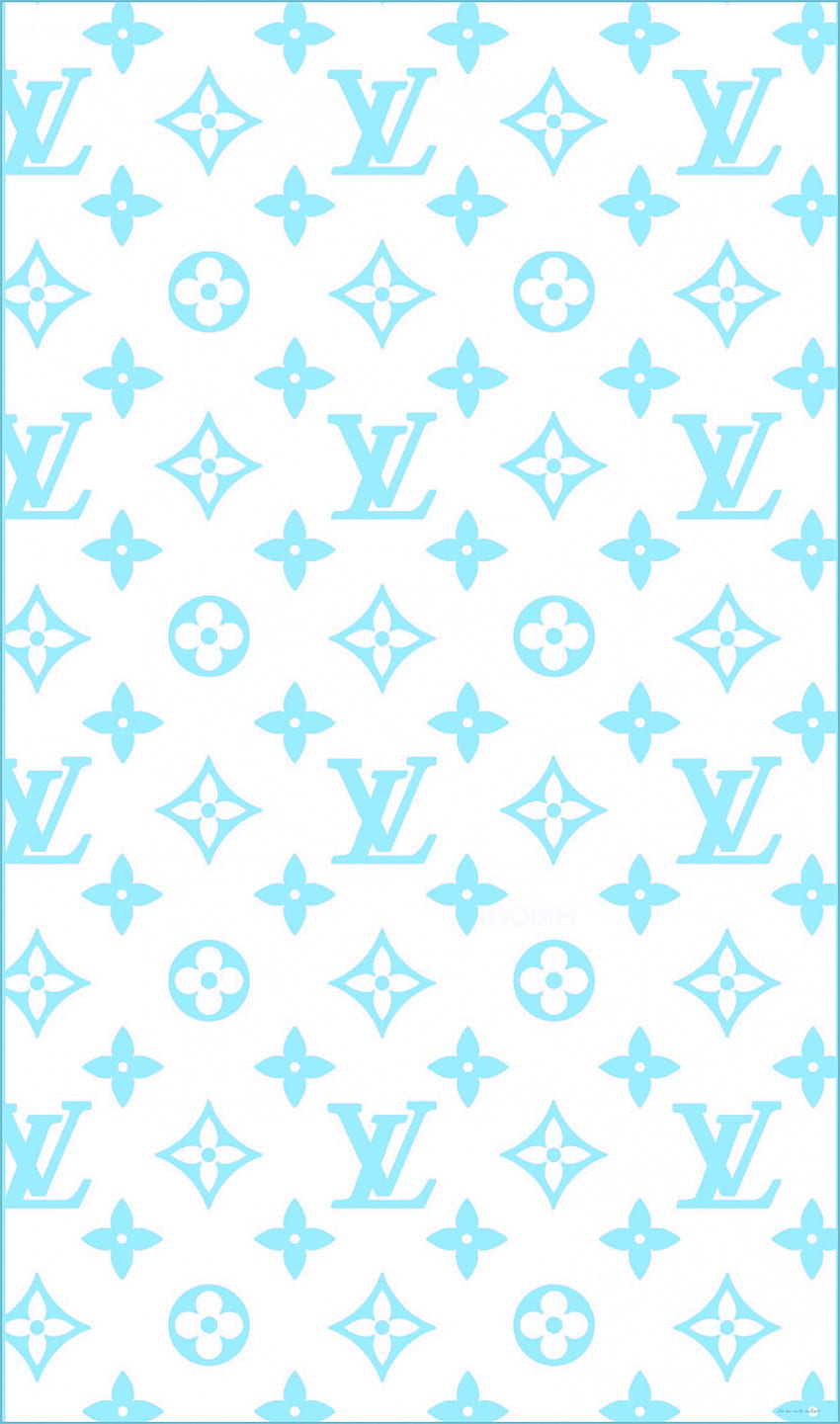 Baby Blue Louis Vuitton Wallpaper