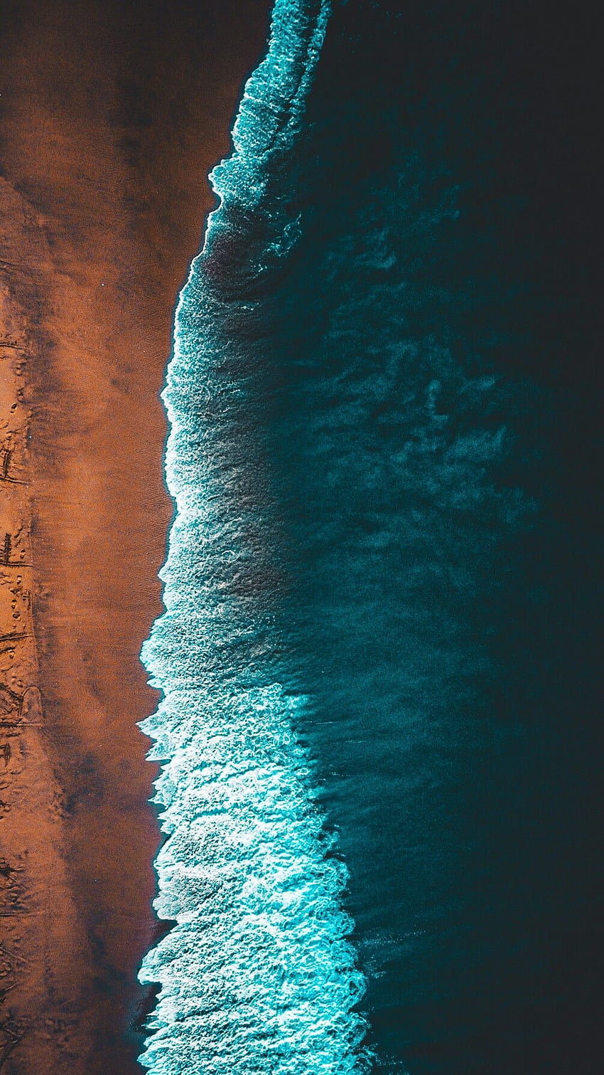 Dronegraphy. Nature , Ocean , iphone ios7, Beach Drone HD phone wallpaper