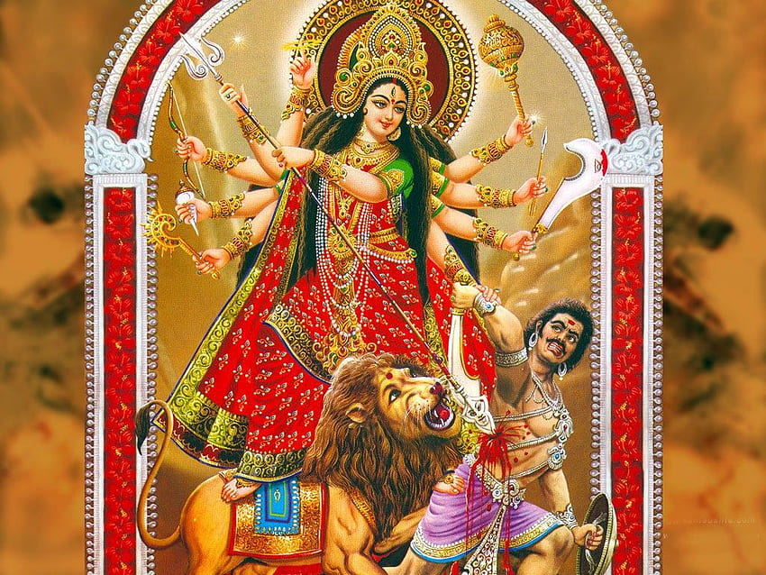 God Durga, Mata Rani HD wallpaper | Pxfuel