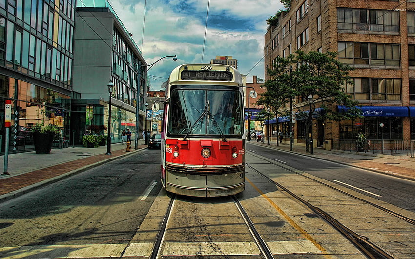 Tram in Toronto - graphy, Toronto Street HD wallpaper