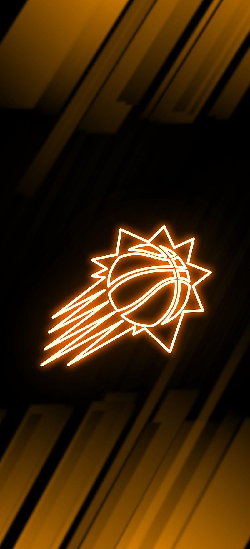 Phoenix Suns Neon . Phoenix suns, Basketball , Neon HD phone wallpaper