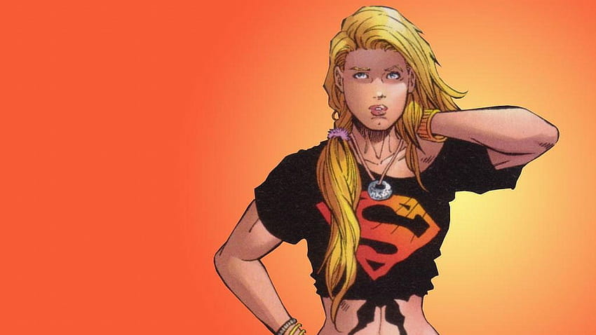 DC Superhero Girls Supergirl (Página 1) fondo de pantalla