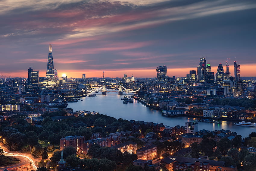Beautiful London City View , World HD wallpaper