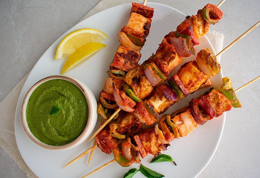 Paneer Tikka - Spice and Colour HD wallpaper