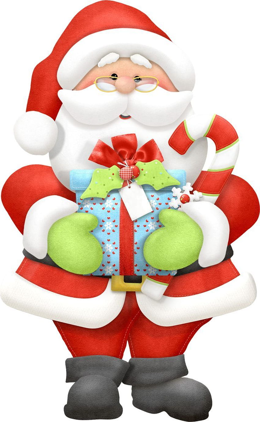 Of Father Christmas Clipart Vector Royalty - Christmas Santa Clip Art HD  phone wallpaper | Pxfuel