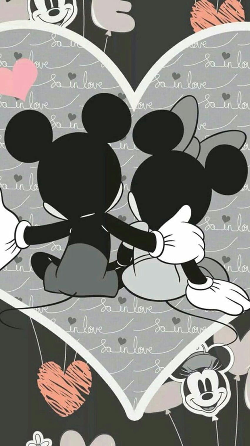 IPhone Vintage Mickey And Minnie Mouse