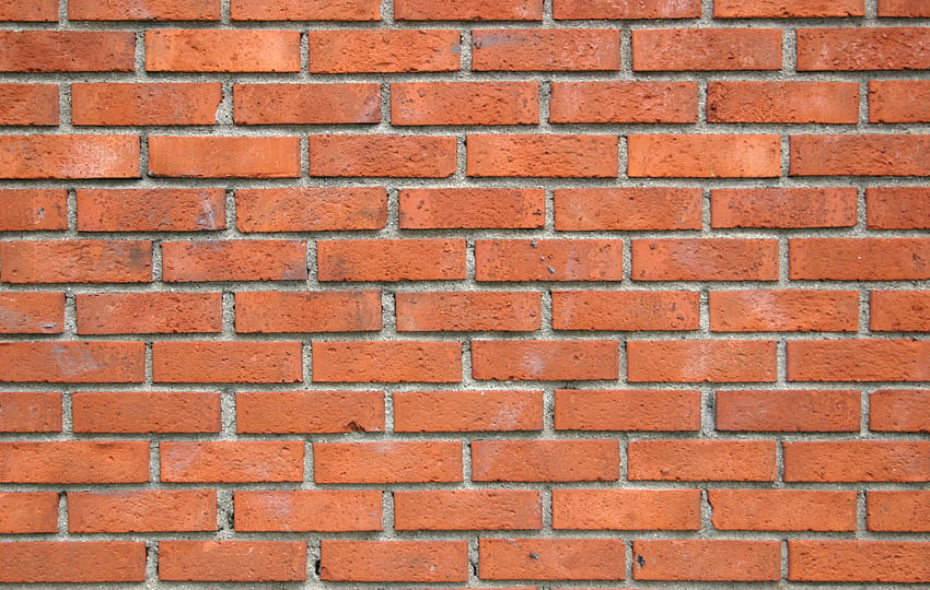 Brick , - -, Orange Brick HD wallpaper