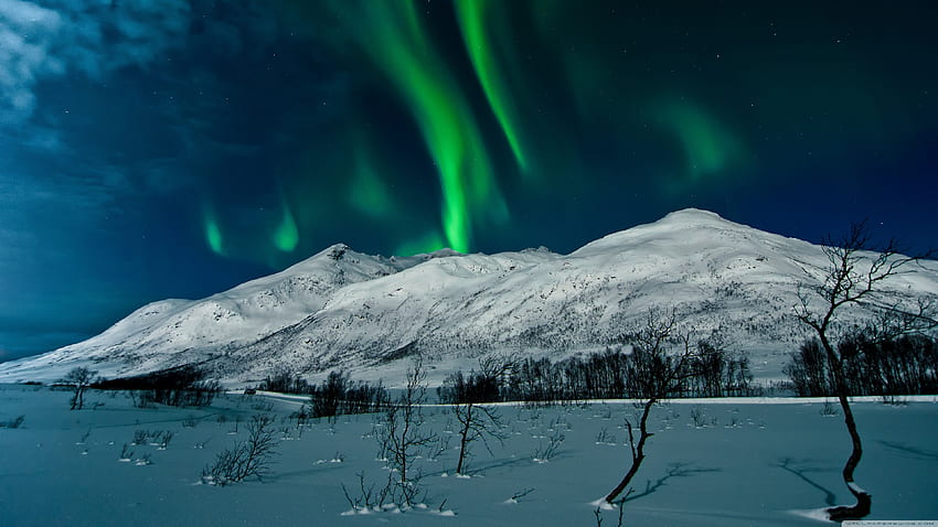 Aurora Borealis - Tromso, Noruega ❤ para fondo de pantalla