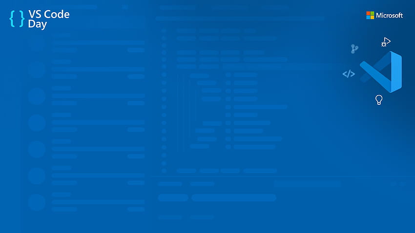 VS Code Day 2021 acara langsung, Visual Studio Code Wallpaper HD