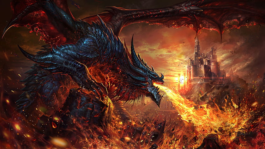 Cool Gaming Dragon Background (Page 1), Extremely Cool Dragon HD wallpaper