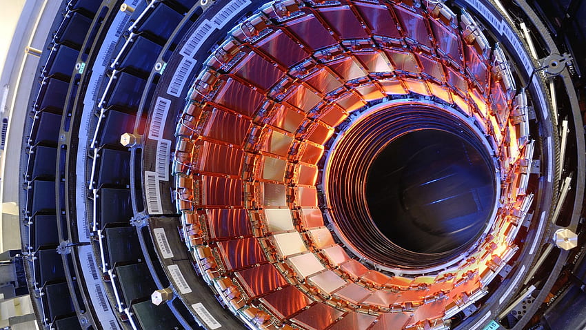hadron collider, accelerator, Square Particles HD wallpaper