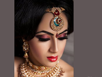 Bridal, makeup, girl, jewelry HD wallpaper | Pxfuel