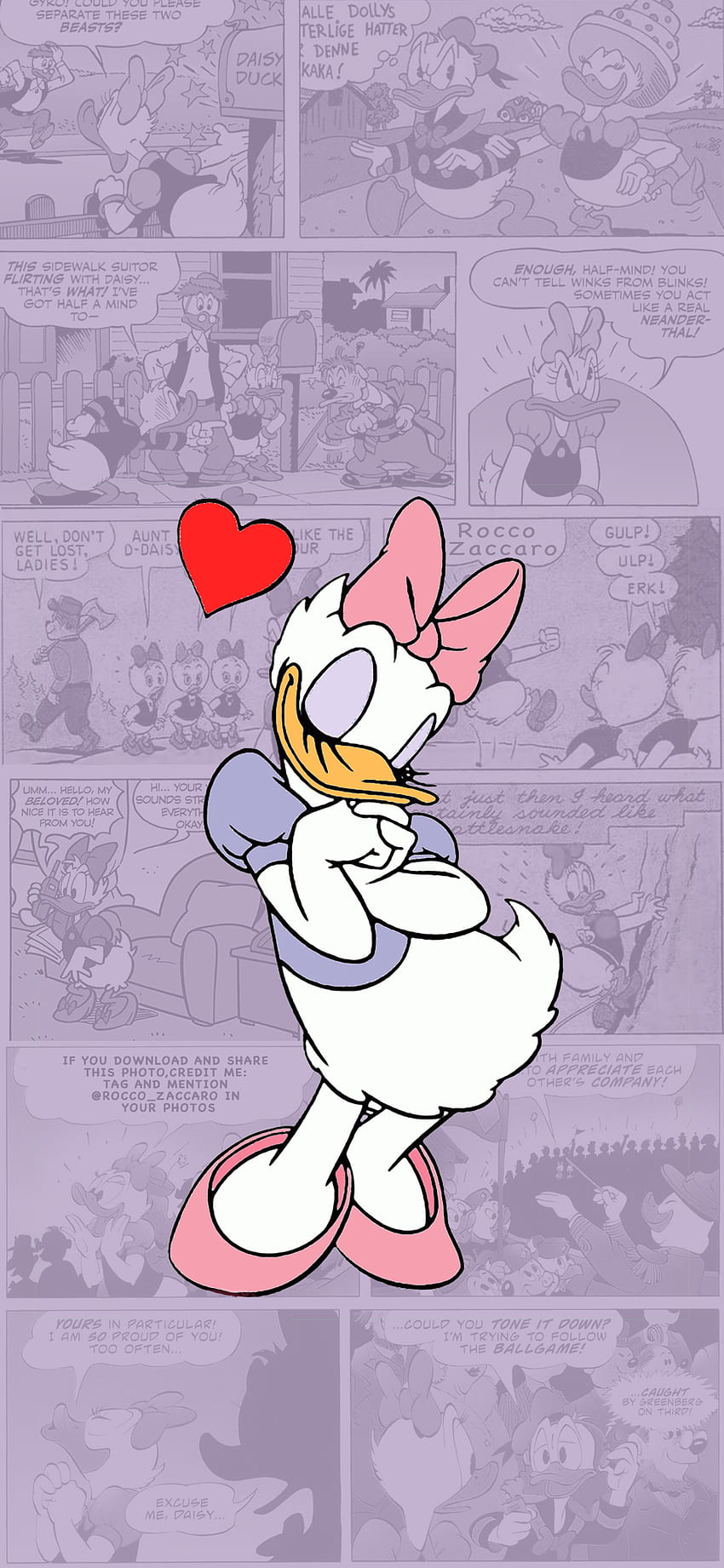 Daisy Duck, Daisy Disney HD phone wallpaper