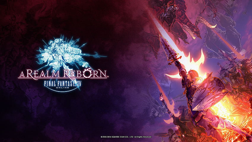 Yeni Final Fantasy XIV: A Realm Reborn Çizimler HD duvar kağıdı