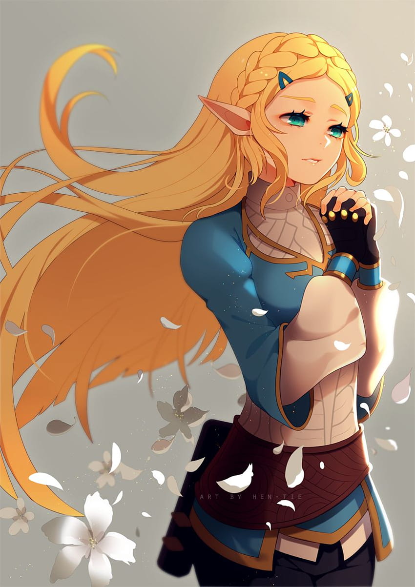 Zelda (Breath of the Wild) - Zelda no Densetsu: Breath of the Wild - Zerochan Anime Board, Princess Zelda BOTW HD тапет за телефон