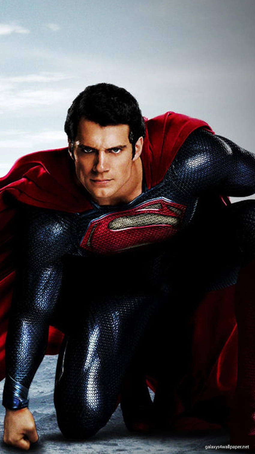 พื้นหลัง iPhone ของ Superman - Henry Cavill ( Man of Steel ) วอลล์เปเปอร์โทรศัพท์ HD