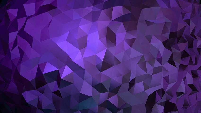 Purple Geometric, Colorful Geometric Triangle HD wallpaper