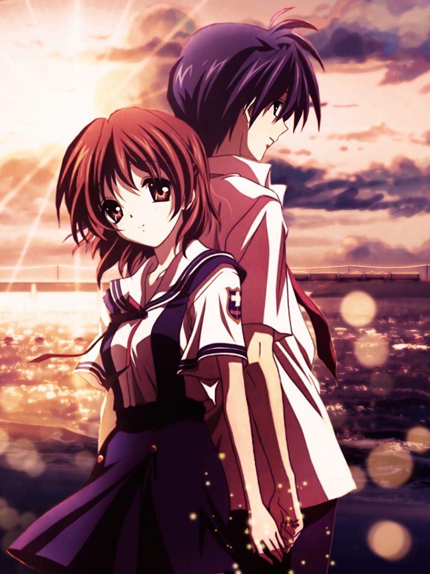 Download Top Anime Clannad Couple Wallpaper | Wallpapers.com