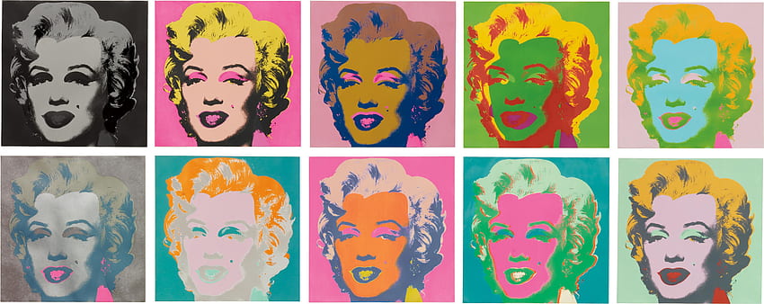 Warum hat Andy Warhol Marilyn Monroe gemalt? – Öffentliche Lieferung, Marilyn Monroe Pop Art HD-Hintergrundbild