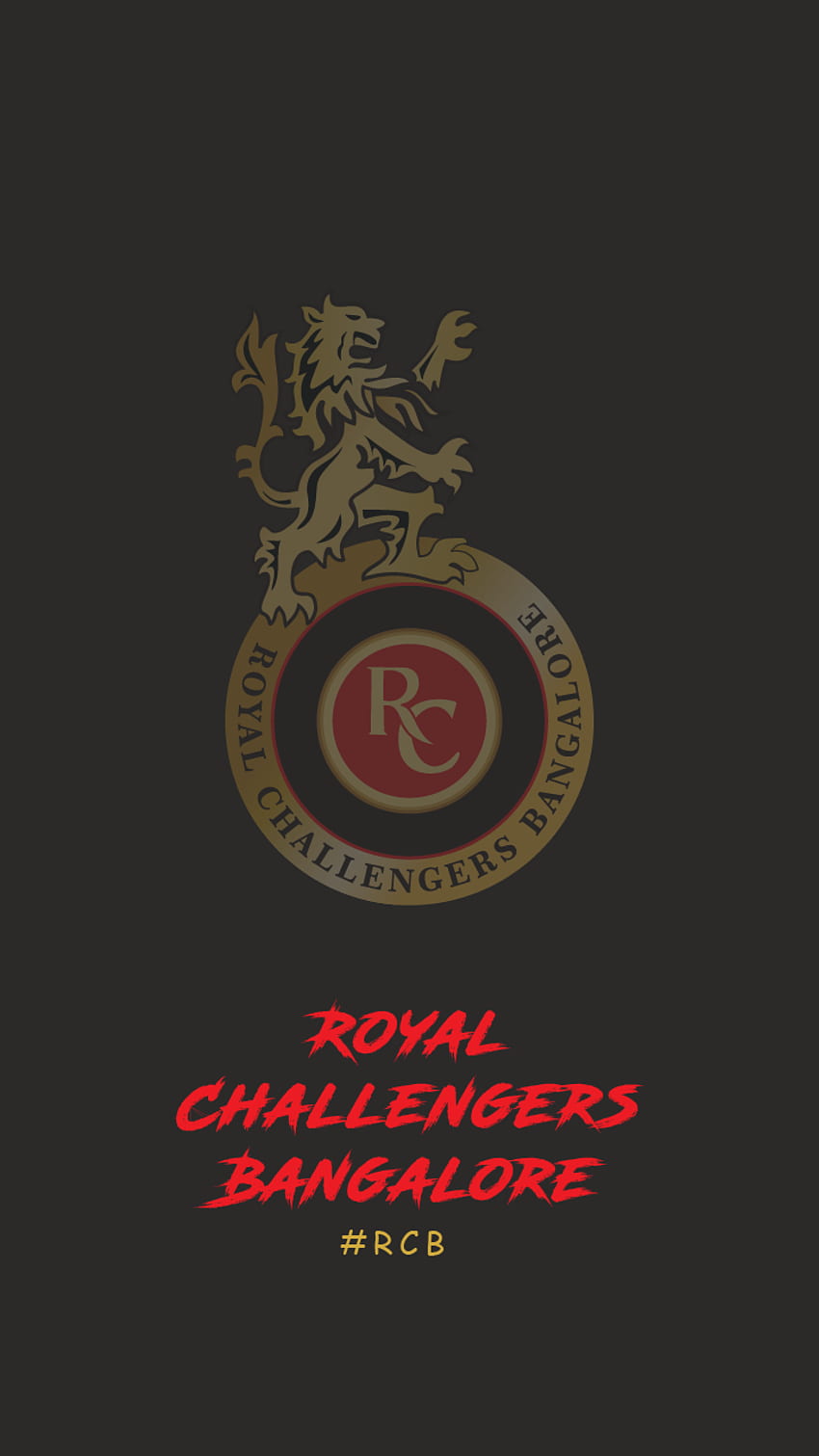 Royal Challengers Bangalore. RCB. ipl. Grilo. Dubai. Móvel. Telefone. Wallpa. Royal challengers bangalore, Ab de villiers, Ab de villiers, RCB Logo Papel de parede de celular HD